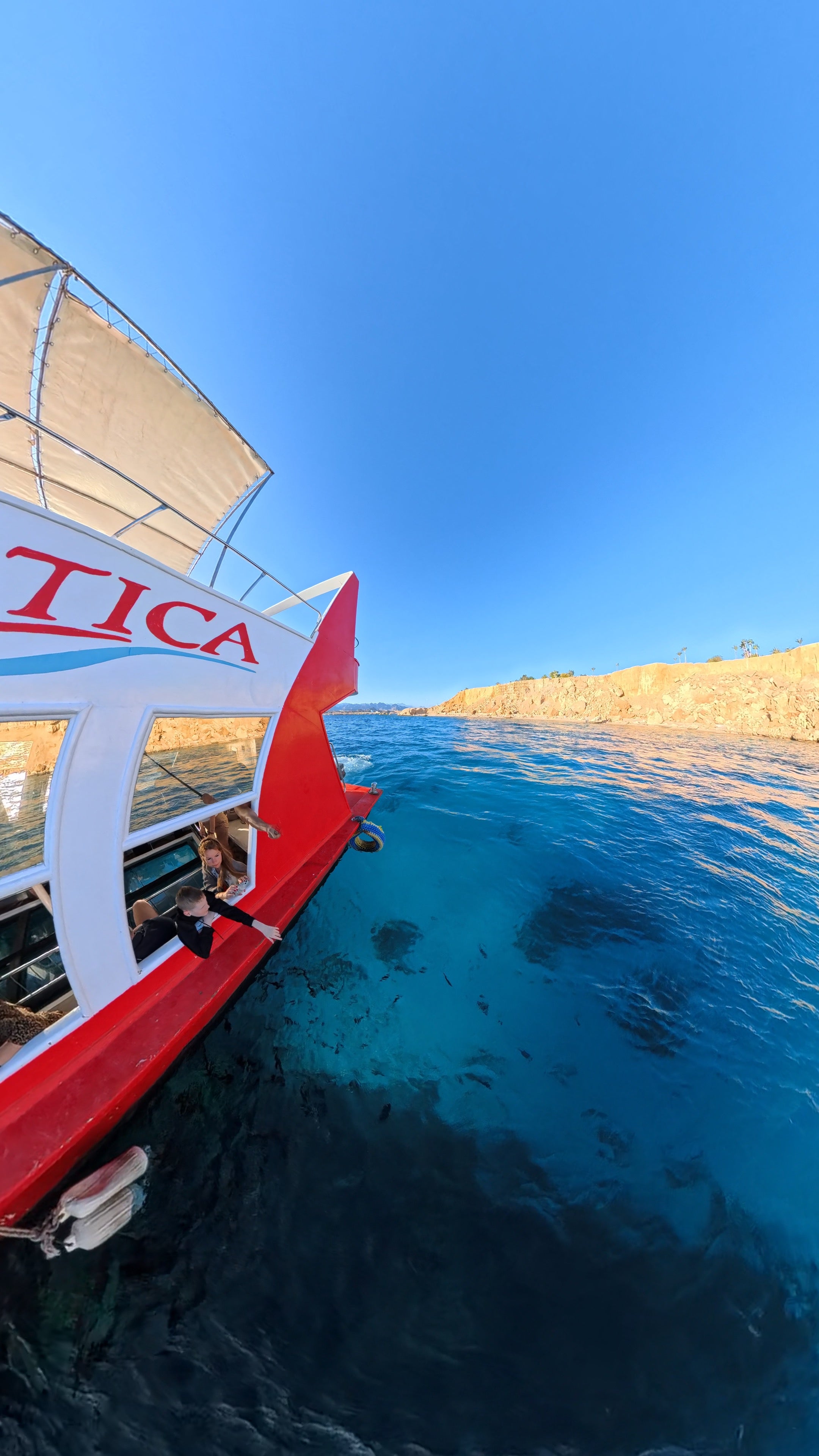 Glass Boat Tour in Sharm El Sheikh