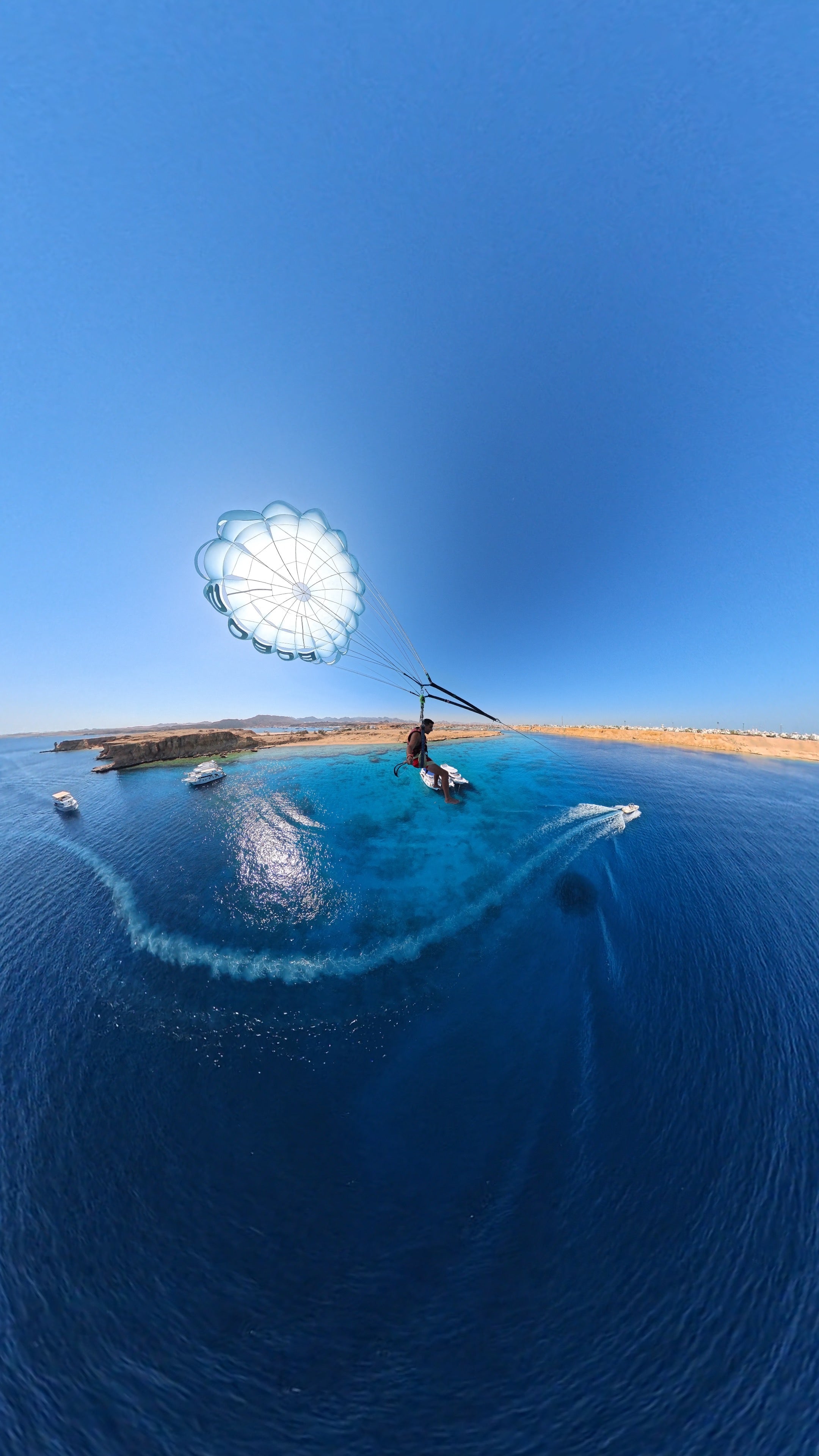 Sky Splash Combo | Parasailing & Water Rides