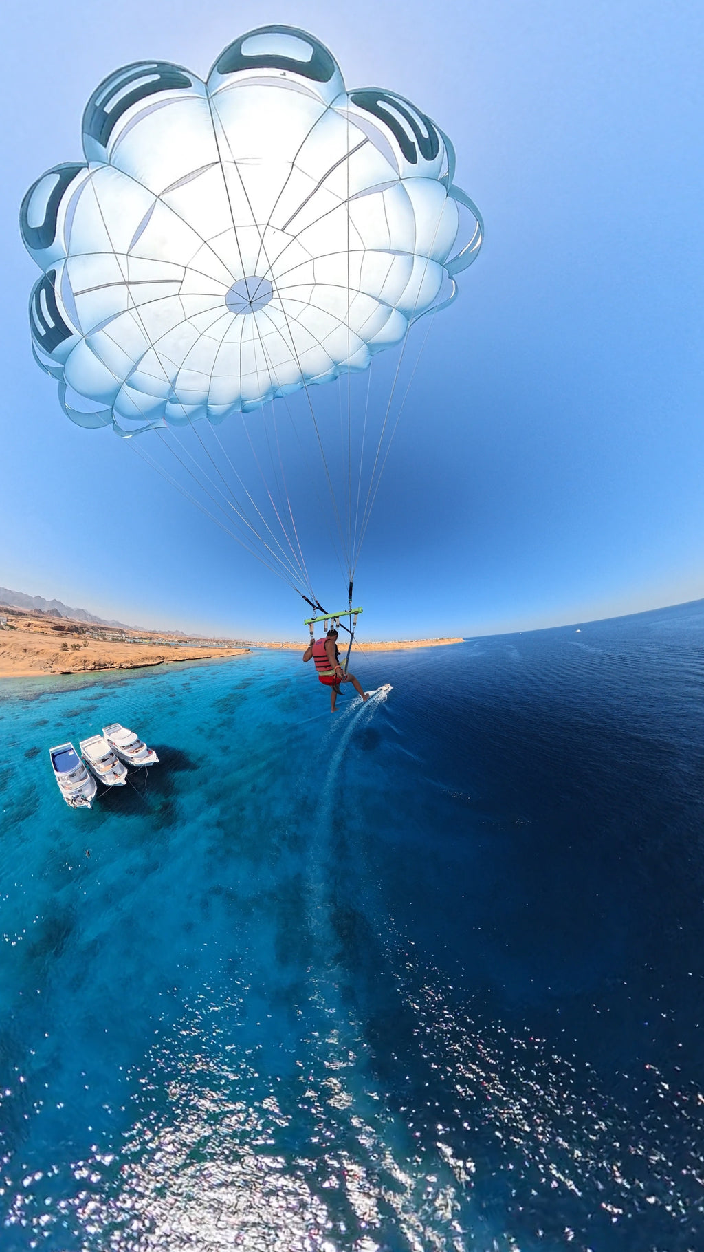 Sky Splash Combo | Parasailing & Water Rides