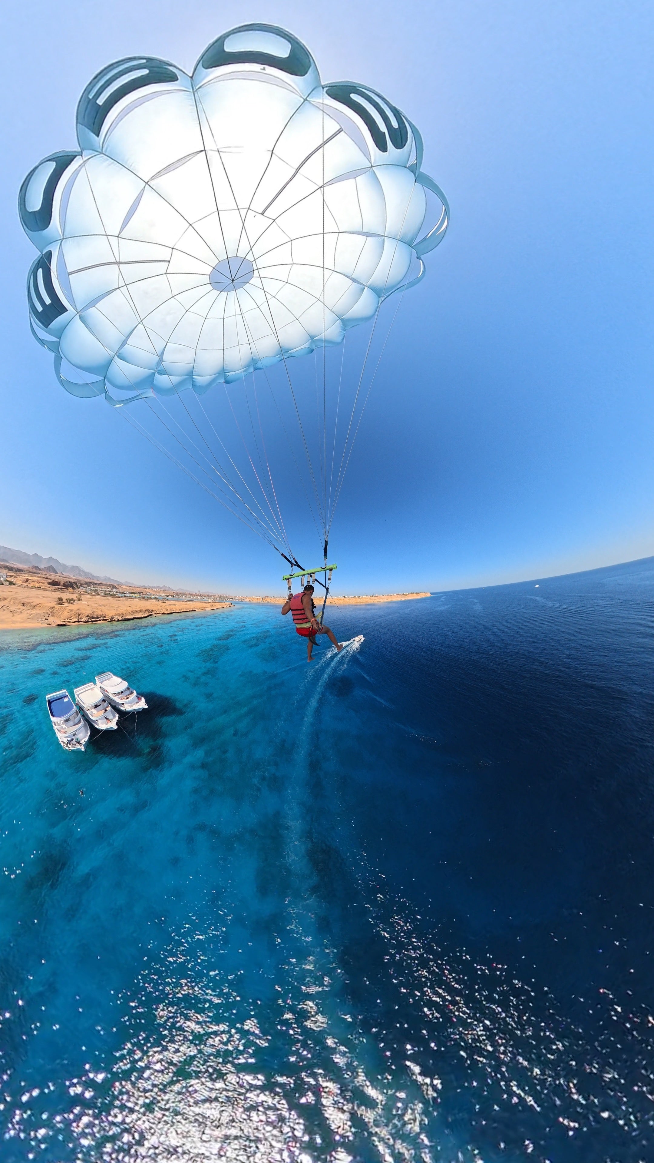 Sky Splash Combo | Parasailing & Water Rides