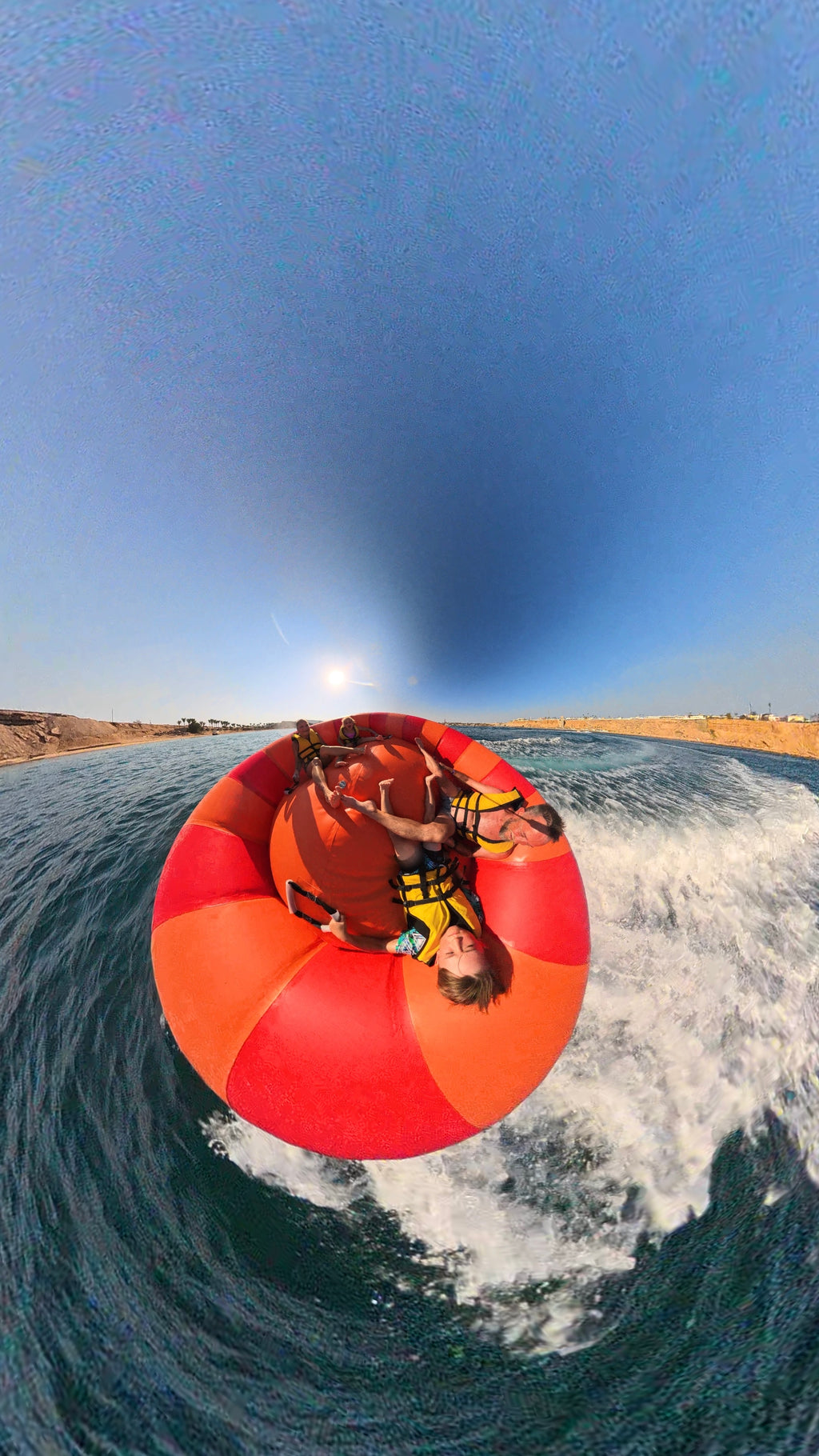 Sharm El Sheikh: Crazy Twister Tube Ride